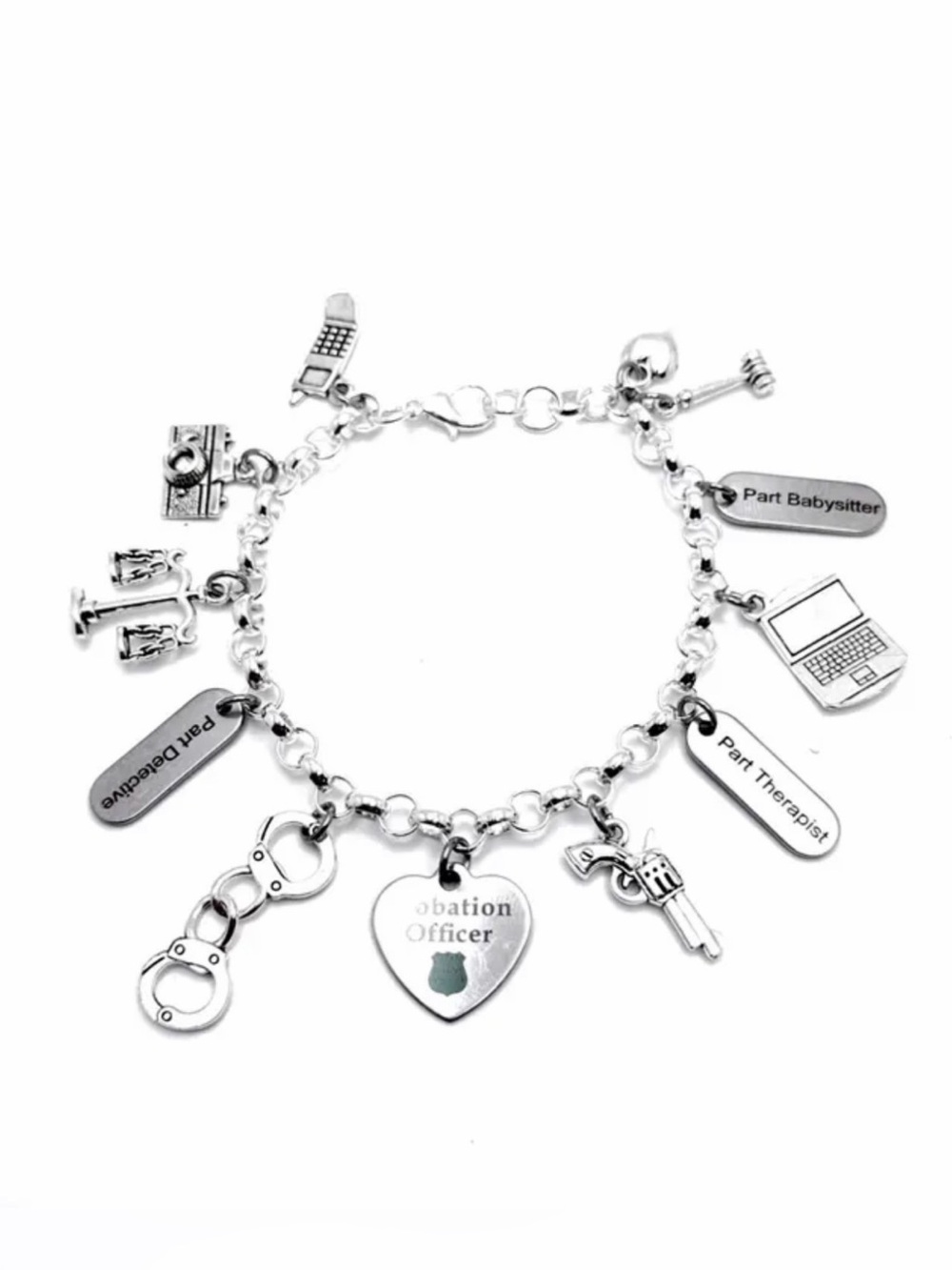 Probation Officer Charm Bracelet